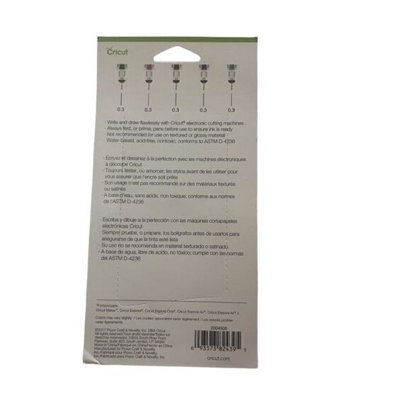 CRICUT EXTRA FINE POINT PEN SET BASICS - Picture 2 of 2